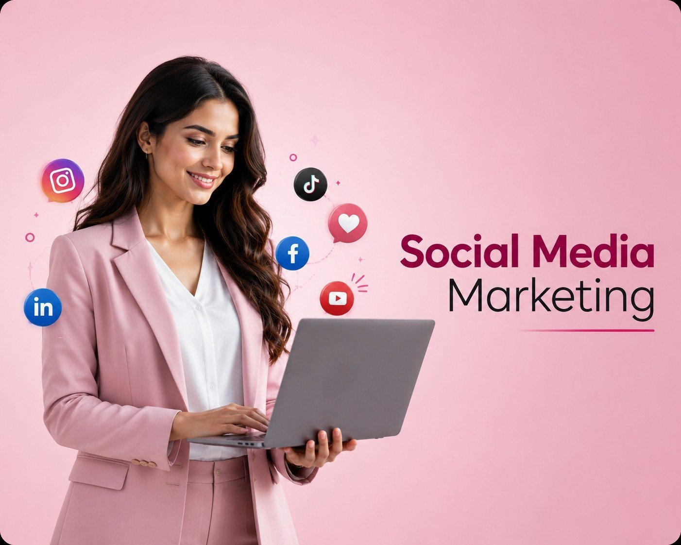 Social Media Marketing Services in Dubai Campaign Visual